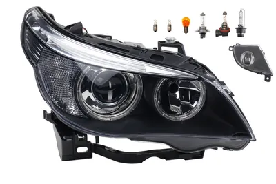 Obrázok produktu pre Johns, svetlomety vhodné pre BMW radu 5 E60 E61 01/05-03/07 Xenón D2S H7 R + hmlovky+svetlá 63127160194 63177177712 7177712