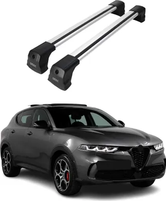 Produktbild von OMAC 0108913 Dachreling Dachträger Aluminium 75 kg Max für ALFA ROMEO Tonale (965)