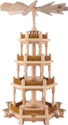 Produktbild von 4-stöckige Pyramide unbestückt (54cm) von Richard Glässer
