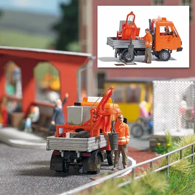 Produktbild von Busch 7880 - 1/87 / H0 Sinkkastenreinigung - Neu