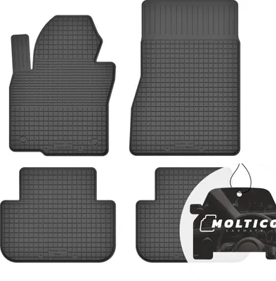 Produktbild von Gummimatten mit Rand Auto Fußmatten Gummi Automatten Passgenau 4-teilig Set - passend für BMW X5-Series F15 2013-2018