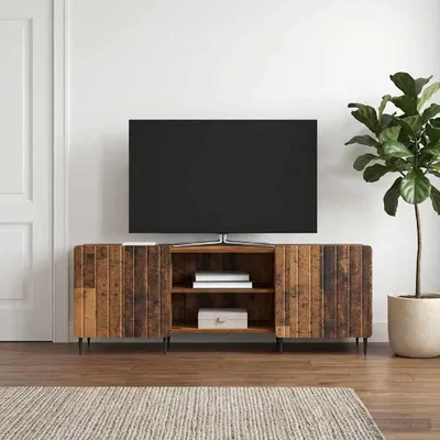 Obrázek produktu pro vidaXL Skříňka pod televizi ze starého dřeva 150 x 31 x 52 cm, dřevotřísková deska