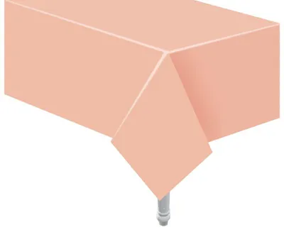 Immagine prodotto di Tovaglia di carta rosa chiaro, 132x183 cm