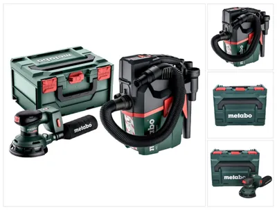 Image de Metabo Set SXA 18 LTX 125 BL AS 18 L PC Compact Akku-Maschinen im Set