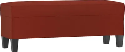 Obrázok produktu pre vidaXL Lavica Víno červená 100x35x41 cm Imitácia kože