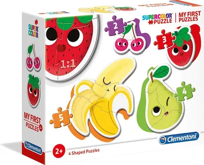 Zdjęcie produktu dla Clementoni Moje pierwsze puzzle Fruits 20815