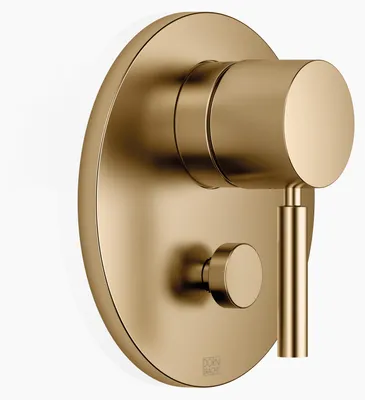 Image de Dornbracht mitigeur monocommandé encastré avec inverseur, plaques de recouvrement 150mm, 36120660-39