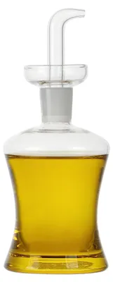 Ölspender aus Glas, 150 ml, 6,3 x 6,3 cm, Höhe 11,7 cm