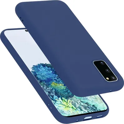 Produktbild von Cadorabo Schutzhülle für Samsung Galaxy S20 FE Hülle in Blau Handyhülle Case Cover TPU Etui