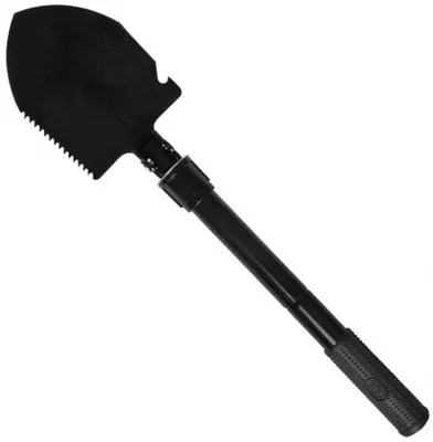 Produktbild von Klappschaufel mit Tragetasche schwarz 42 cm