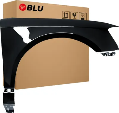 Image de BLU Aile Compatible avec Audi A3 8P II-generation LIFT LZ9W Droite Schwarz EbonySchwarz | 2008-2012 | Avant | Peint| Prêt à Monter | Galvanisé