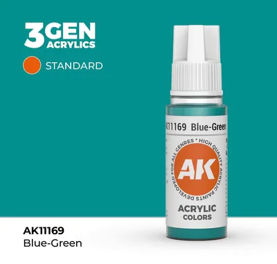 Produktbild von AK Interactive 3GEN Blue-Green 17ml