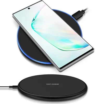 Produktbild von QI Wireless Schnell Ladegerät Samsung Galaxy Note 10 / Plus Kabellos Ladestation