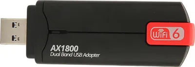 Zdjęcie produktu dla Karta USB WiFi 1800 Mb/s Stabilny sygnał USB3.0 Technologia MU MIMO Bezprzewodowa karta internetowa WIFI6 dla domu i biura