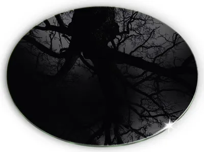 Produktbild von Untersetzer für Grabkerze Motiv Grabstein Gummifüße - 40 cm - Schwarze Farbe