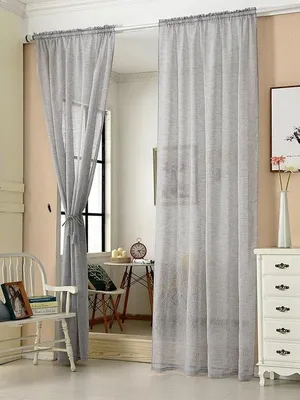 Produktbild von Famanu transparente Gardinen elegant - 140 x 225 cm