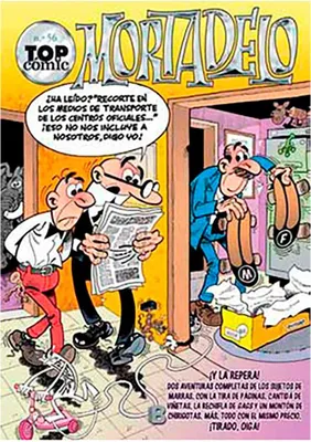 Obrázok produktu pre Najlepší komiks Mortadelo 56. "Tijeretazo"