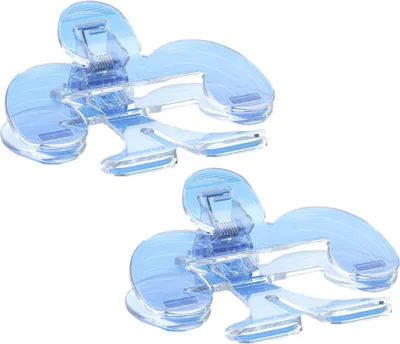 Produktbild von Transparente Buchklammer, Buchseitenhalter-Clips aus Kunststoff, multifunktionales Lesezeichen, Lesezubehör für Lehrer, Schüler, Leseliebhaber