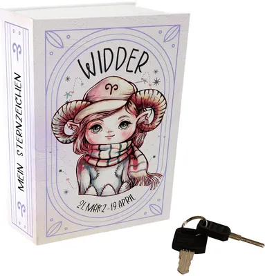 Produktbild von Mein Sternzeichen Booksafe - Widder