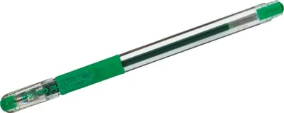 Produktbild von Gelschreiber Pentel Hybrid Komfort grün Packung mit 12 Stück