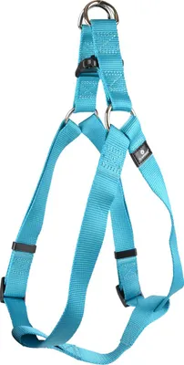 Produktbild von Flamingo Geschirr Step & Go Ziggi türkis, Maße: 60-90 cm / 25 mm