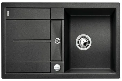 Zdjęcie produktu dla BLANCO Zlewozmywak podtynkowy METRA 45 S-F antracyt