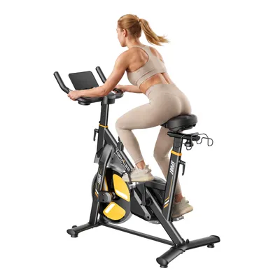 Produktbild von Toputure TEB5 Speedbike, Heimtrainer‑Fahrrad mit Magnetwiderstand für Indoor‑Cycling, Fitnessbike für Heim‑Cardio‑Training
