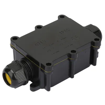 Produktbild von IP68 Wasserdichter Anschlusskasten Elektrisches Gehäuse Kabelverbindungsklemmenblock (Zweiwege)