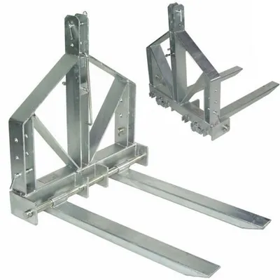 Produktbild von Traktor Palettengabel 700kg Kat 1 Dreipunkt-Heck Gabelzinken Staplergabel 56134