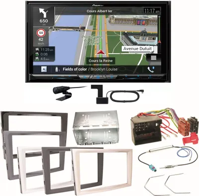 Produktbild von Pioneer AVIC-Z930DAB DAB+ MP3 Einbauset für Opel Astra H Corsa D Zafira B Antara