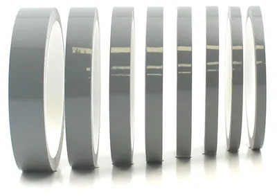 Productafbeelding van 10 meter decoratieve strepen, 5 mm breed, grijs, voor auto, motor, boot, modelbouw, zelfklevende strip