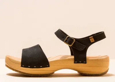 Produktbild von El Naturalista Sandalen Damen N5831 SKIN BACK BLACK / SHOKUNIN Farbe Schwarz