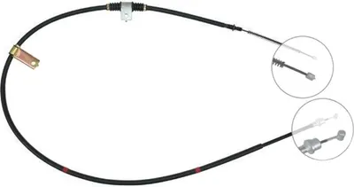 Produktbild von A.B.S. Handbremsseil Seilzug Feststellbremse für MITSUBISHI CARISMA Stufenheck (DA) Hinten Rechts K14888