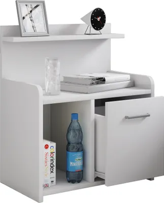 Obrázok produktu pre XL vysoká nočná skrinka zásuvka nočného stolíka Nilasa