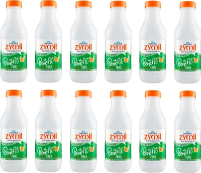 Produktbild von Zymil 12x Benefit Latte ohne Laktose, Langzeit-UHT-Milch, 1Ltr, Karton, DAIRY BASED DRINK