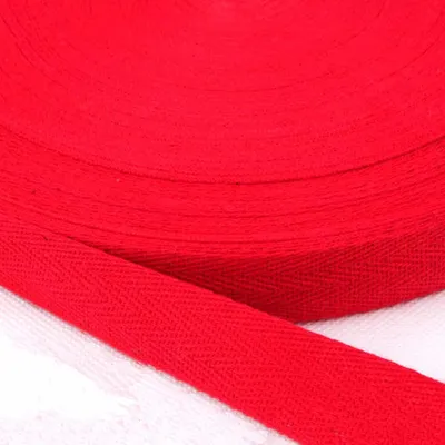 Produktbild von Schrägband 20 mm - Baumwollband - Köperband - Kappband - Textilband - Zum Nähen und Basteln - Länge 50 Meter