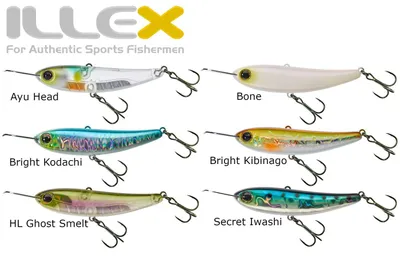 Produktbild von Illex RISER BAIT 8cm 21,7g Wobbler Oberflächenköder, Illex Farben:Ayu Head