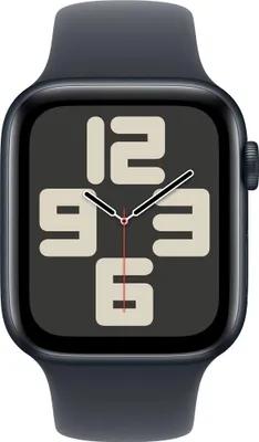 Produktbild von Apple Watch SE Cell/40mm/Mitternacht/Sportband/Mitternacht/-S/M