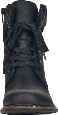 Produktbild von Rieker Damen Stiefelette Stiefel Ankle Boot Warmfutter flach 71229-02, Größe:41 EU, Farbe:Schwarz