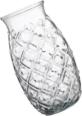 Produktbild von Dekoratives Cocktailglas aus Glas in Ananasform, 480ml, mit stabilem Design für den Heimgebrauch und Partys