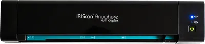 Image de I.R.I.S. IRIScan Anywhere 6 Wifi Duplex Handheld scanner 1200 x 1200 DPI A4 Noir