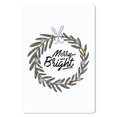 Produktbild von MuchoWow® Mauspad Mousepad Fröhlich und heiter" - Sprichwörter - Zitate 18x27 cm - Mousepads - Maus Mat - Pad - Mausunterlage