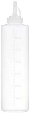 Produktbild von Quetschflasche Saucenspender Dressingflasche - 700 ml - Kunststoff - Weiß