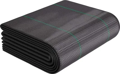 Obrázok produktu pre Tkanina proti burine GardenGloss 20m² 100g/m² - Vodopriepustná a odolná proti roztrhnutiu - UV stabilizácia - Pásová tkanina (10m x 2m, zložená)