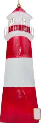 Produktbild von Leuchtturm Wanddeko Metall Wandbild Maritim Deko Figur Skulptur Bild Objekt