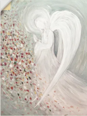 Produktbild von ARTland Wandbild, selbstklebend Engelbild I Größe: 90x120 cm