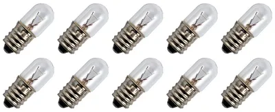Produktbild von Signallampe E12 T13 12V 2W 2500K dimmbar 10 Stück