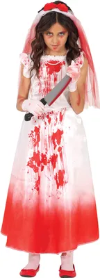 Produktbild von Hochzeitsmassaker Braut-Kostüm für Mädchen