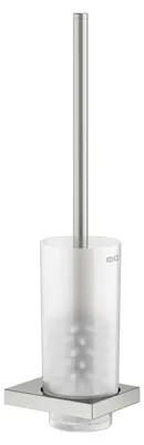 Produktbild von KEUCO EDITION 11 Toilettenbürstengarnitur, Echtkristallglas mattiert, 11164069000