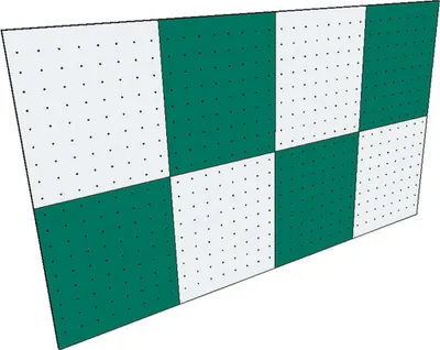 Produktbild von Sport-Thieme Boulderwand-Bausatz "Indoor Basic", Höhe 2,98 m, 496 cm, Ohne Überhang